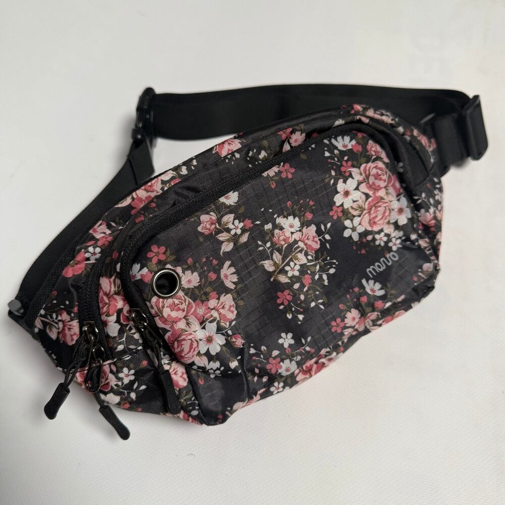 MOSISO Floral Fanny Pack Waist Bag – Adjustable